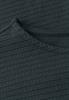 Dropped Shoulder Shirt mit Struktur deep bound green