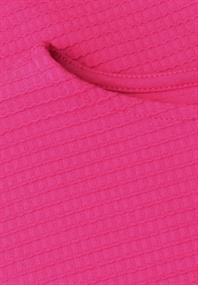 Dropped Shoulder Shirt mit Struktur magenta dream