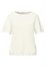 Dropped Shoulder Shirt mit Struktur off white