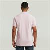 Dunda overdyed slim polo s\s burnished lilac gd