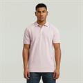 Dunda overdyed slim polo s\s burnished lilac gd