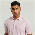Dunda overdyed slim polo s\s burnished lilac gd