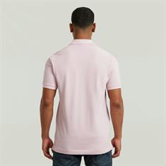 Dunda overdyed slim polo s\s burnished lilac gd