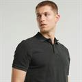 Dunda overdyed slim polo s\s dk black gd
