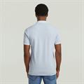 Dunda overdyed slim polo s\s lt wave gd