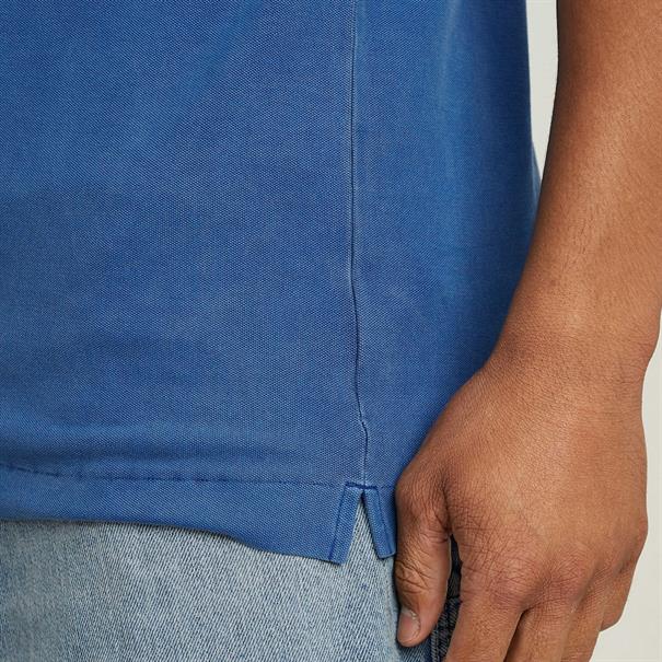 Dunda overdyed slim polo s\s pilot gd