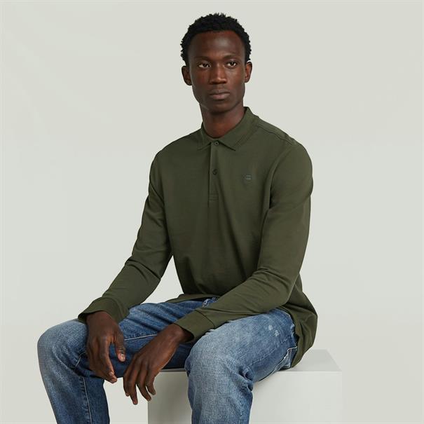 Dunda slim polo l\s asfalt