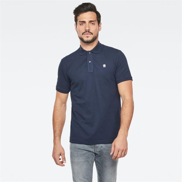 Dunda slim polo s\s sartho blue