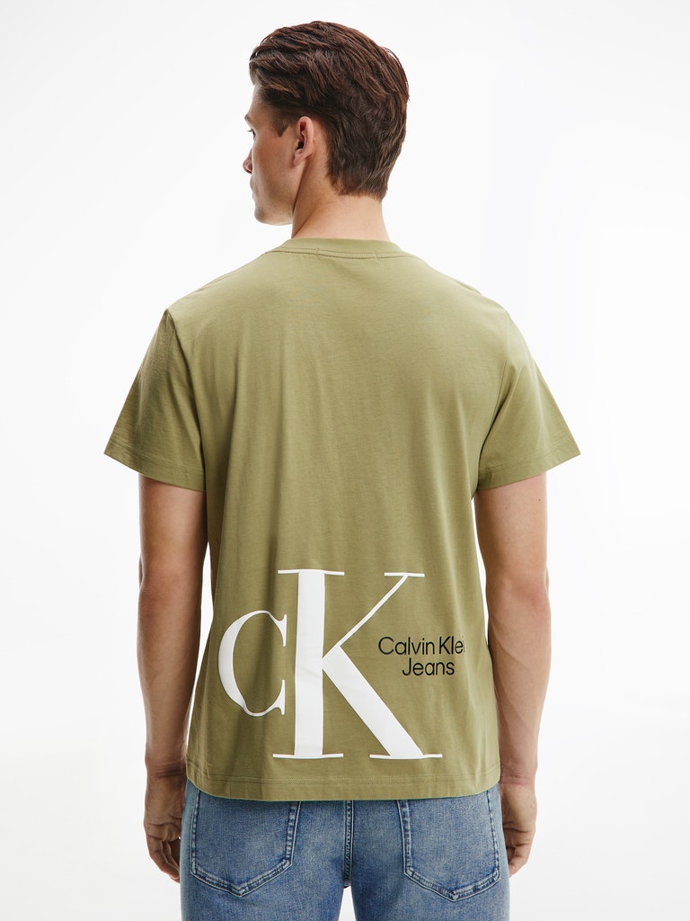Calvin Klein Jeans Herren T-Shirt DYNAMIC CK BACK GRAPHIC TEE 