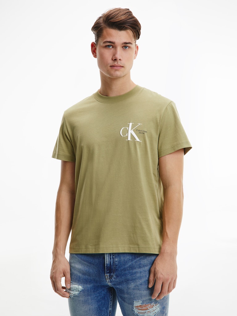 Calvin Klein Jeans Herren T-Shirt DYNAMIC CK BACK GRAPHIC TEE 
