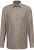 Dynamic Cotton Dobbydesign Langarm dunkelbraun
