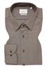 Dynamic Cotton Dobbydesign Langarm dunkelbraun