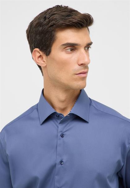 Dynamic Cotton Popeline Langarm denim