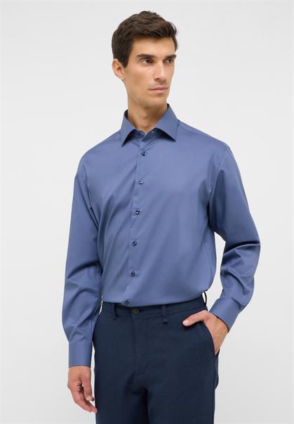 Dynamic Cotton Popeline Langarm denim