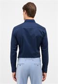 Dynamic Cotton Popeline Langarm navy