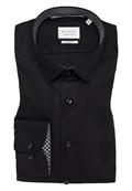 Dynamic Cotton Popeline Langarm schwarz