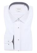 Dynamic Cotton Popeline Langarm weiß