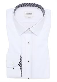 Dynamic Cotton Popeline Langarm weiß