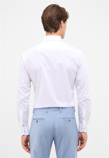 Dynamic Cotton Popeline Langarm weiß