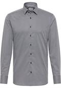 Dynamic Cotton Twill Langarm anthrazit