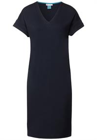 Easy Jersey Kleid deep blue