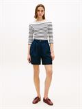 ecru - dark night navy stripe