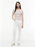 ecru - multi stripe