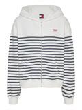 ecru - navy stripe