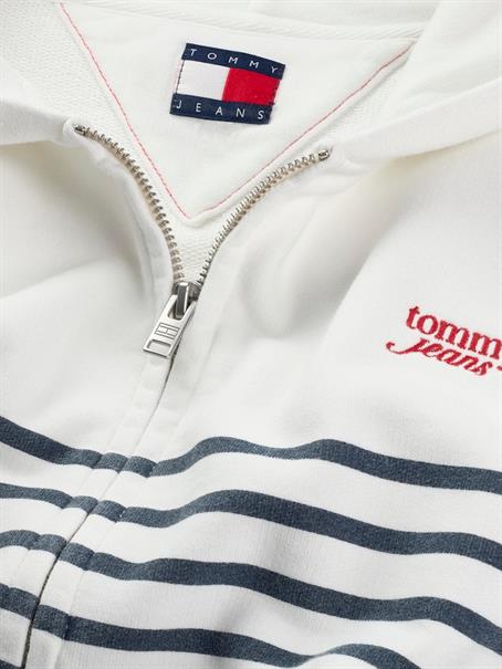 ecru - navy stripe