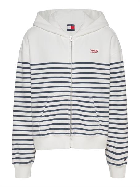 ecru - navy stripe