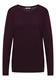 eggplant red heather melange