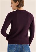 eggplant red melange