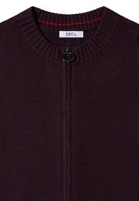 eggplant red melange