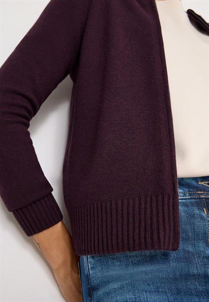 eggplant red melange