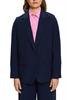 Einreihiger Twillblazer navy