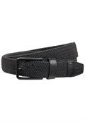 Elastischer Flechtgürtel black