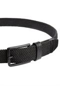 Elastischer Flechtgürtel black