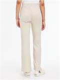 ELONGATED RIB PANTS classic beige