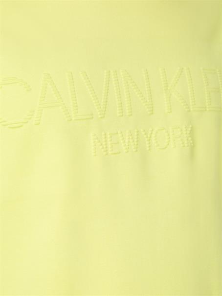 EMBOSSED LOGO T-SHIRT sunny lime