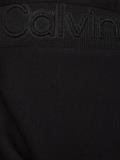 EMBOSSED RIB COMFORT HOODIE ck black