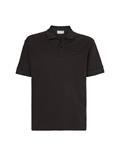 EMBOSSED RIB COMFORT POLO ck black