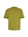 EMBOSSED RIB COMFORT T-SHIRT reptile green