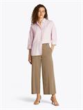 ESS LINEN LOOSE 3-4 SLEEVE SHIRT foggy pink stp