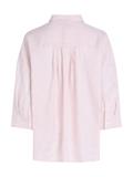 ESS LINEN LOOSE 3-4 SLEEVE SHIRT foggy pink stp