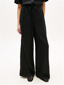 ESS LINEN PULL ON PANTS black