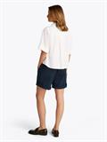 ESS LINEN RELAXED S/S SHIRT th optic white