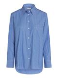 ESS POPLIN EASY FIT SHIRT blue stp