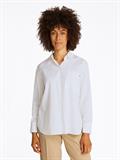 ESS POPLIN EASY FIT SHIRT th optic white