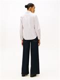 ESS POPLIN REGULAR SHIRT hugh stp- lavendar ash