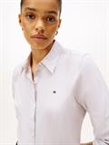 ESS POPLIN REGULAR SHIRT hugh stp- lavendar ash